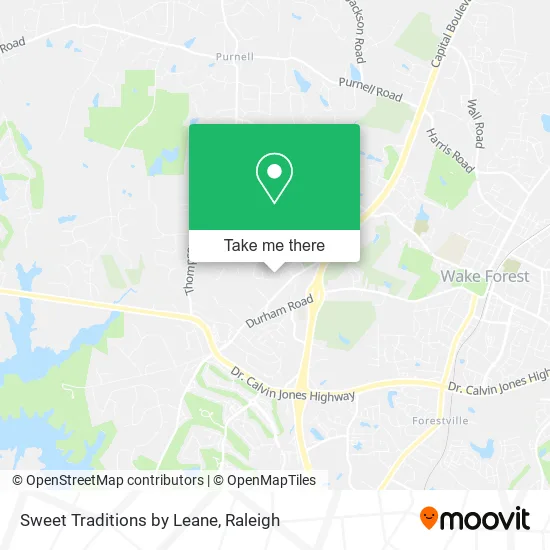 Sweet Traditions by Leane map