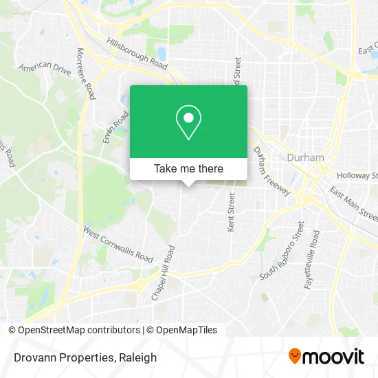 Drovann Properties map