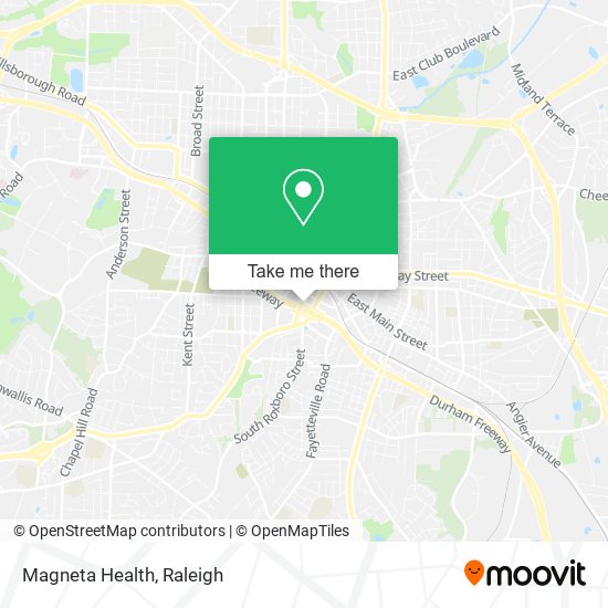 Magneta Health map