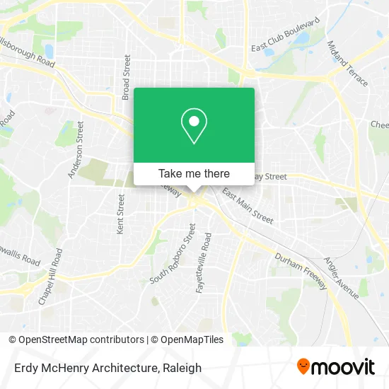 Erdy McHenry Architecture map