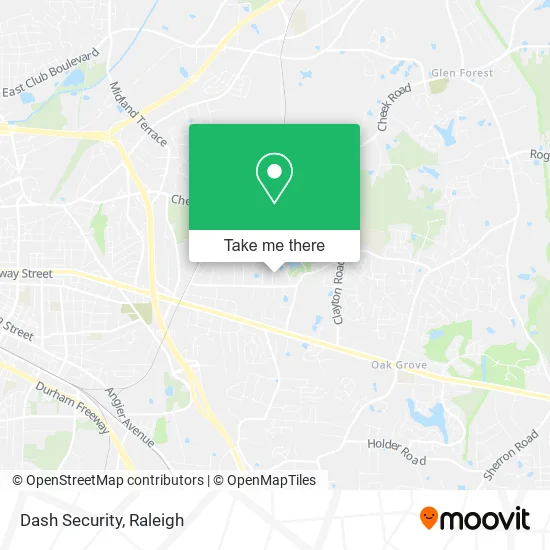 Dash Security map