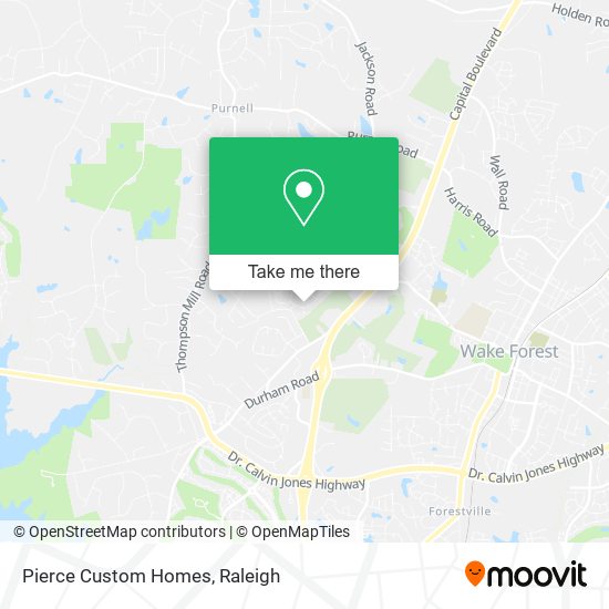 Mapa de Pierce Custom Homes