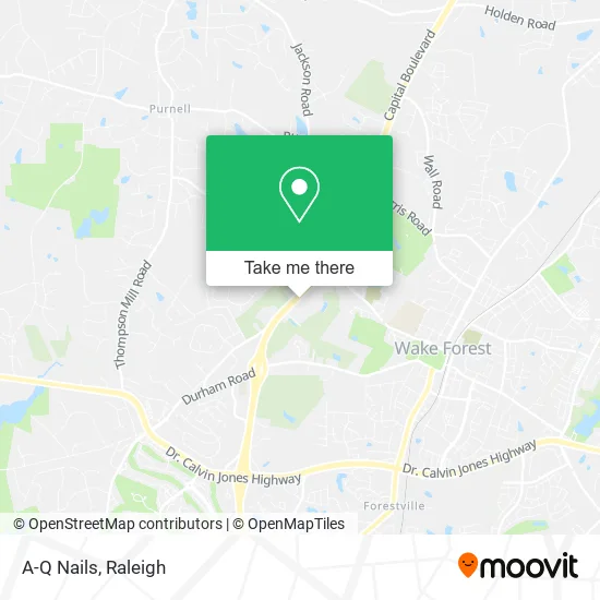 A-Q Nails map