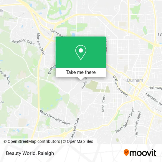 Mapa de Beauty World