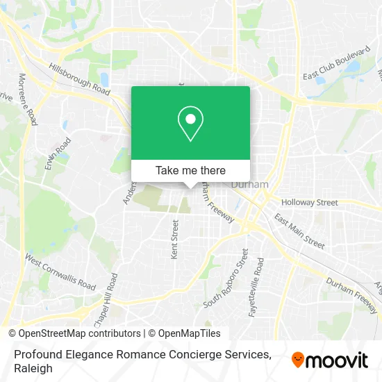 Profound Elegance Romance Concierge Services map