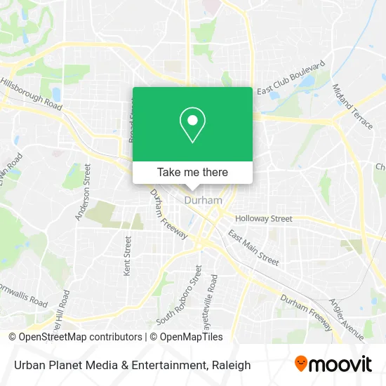Urban Planet Media & Entertainment map