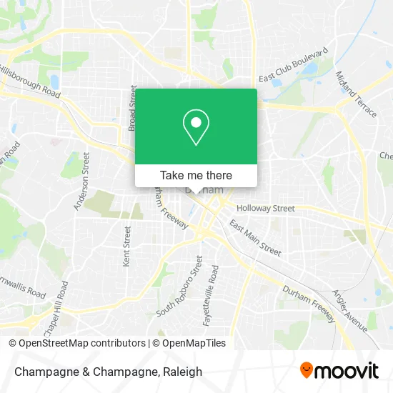 Champagne & Champagne map