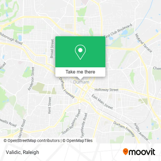 Validic map