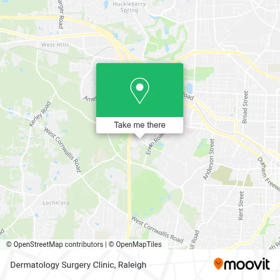 Dermatology Surgery Clinic map