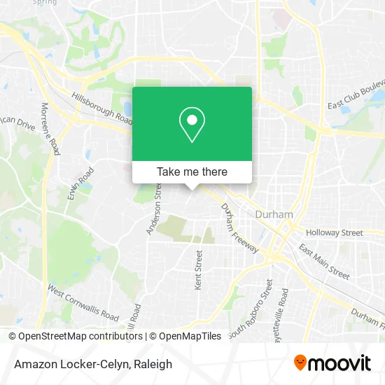 Mapa de Amazon Locker-Celyn