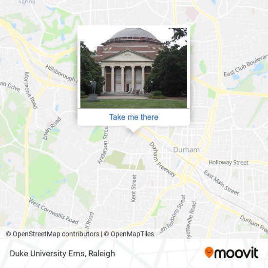 Duke University Ems map