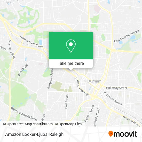 Amazon Locker-Ljuba map
