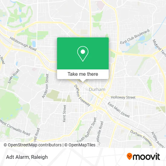 Mapa de Adt Alarm
