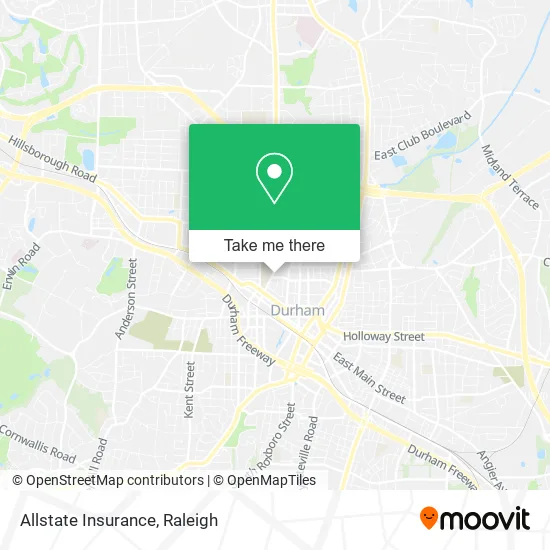 Mapa de Allstate Insurance