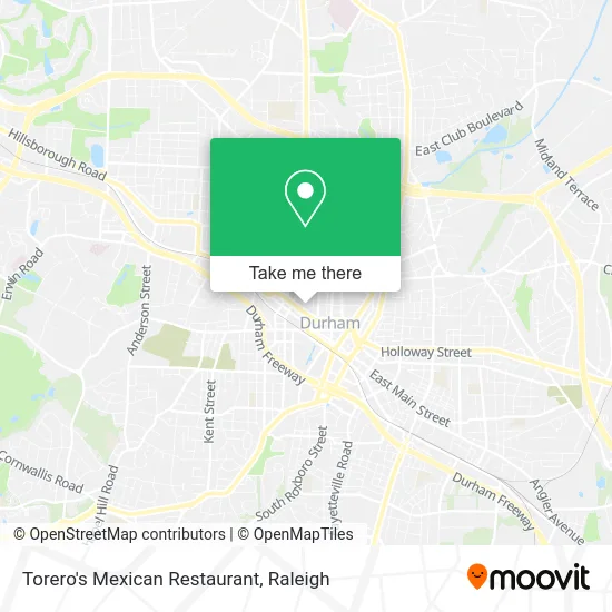 Torero's Mexican Restaurant map