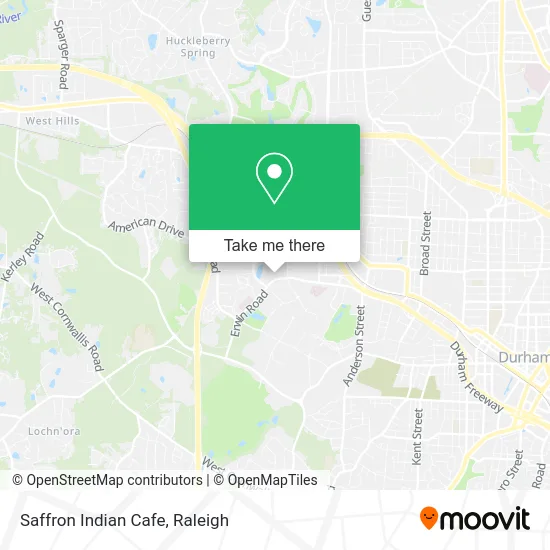 Saffron Indian Cafe map