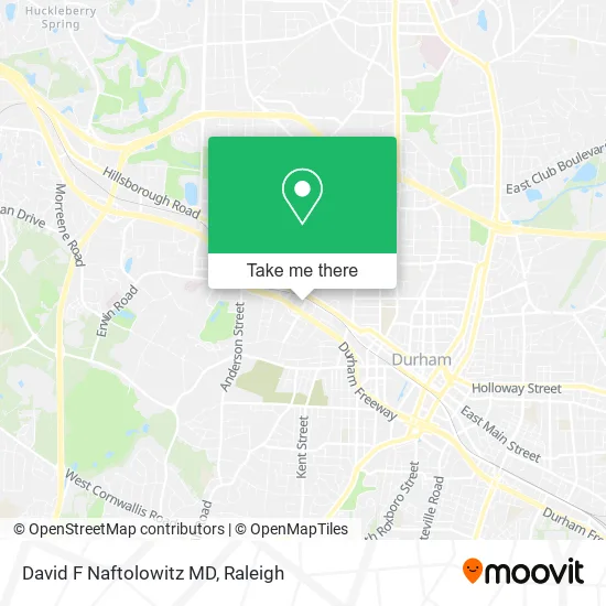 Mapa de David F Naftolowitz MD