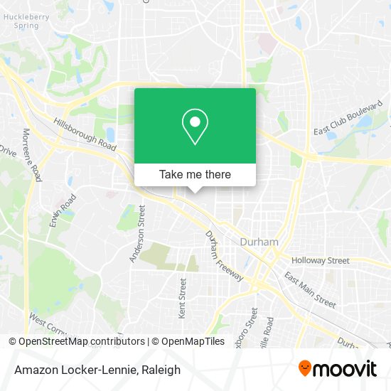 Mapa de Amazon Locker-Lennie