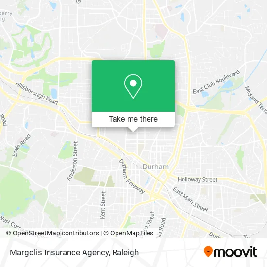 Margolis Insurance Agency map