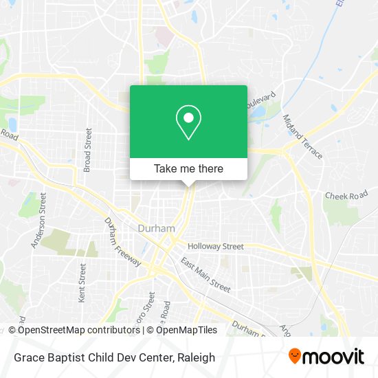 Mapa de Grace Baptist Child Dev Center