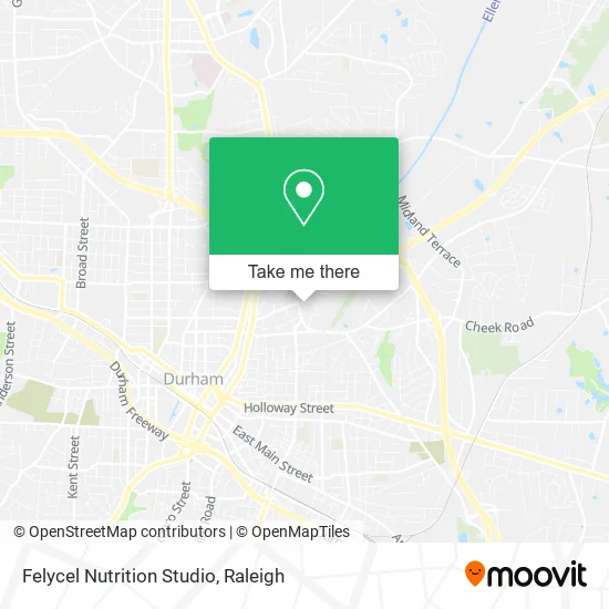 Felycel Nutrition Studio map