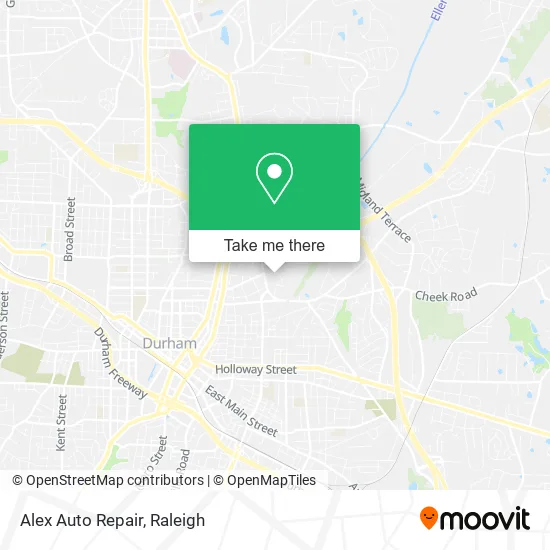 Alex Auto Repair map