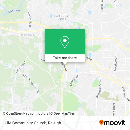 Mapa de Life Community Church
