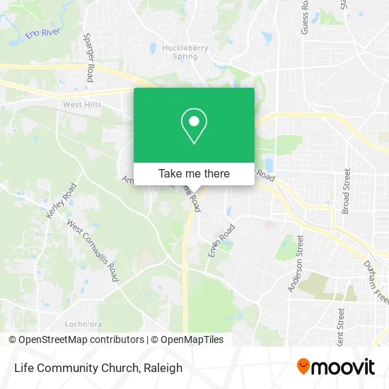 Life Community Church map