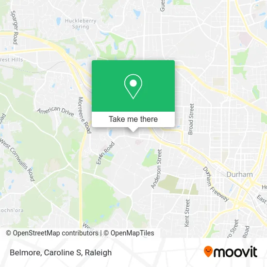 Belmore, Caroline S map