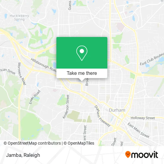 Jamba map