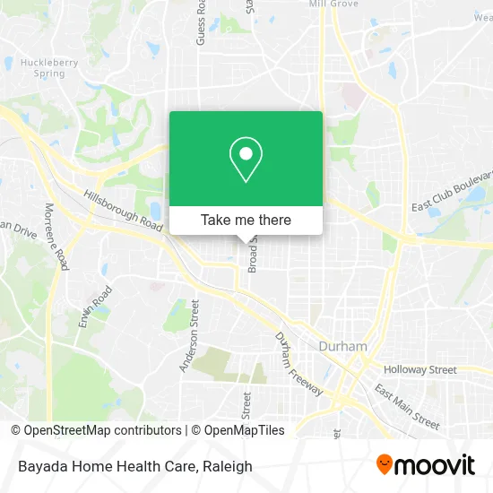Bayada Home Health Care map