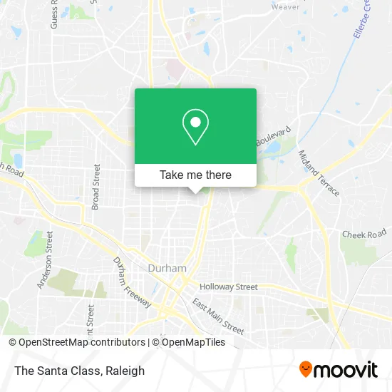 The Santa Class map