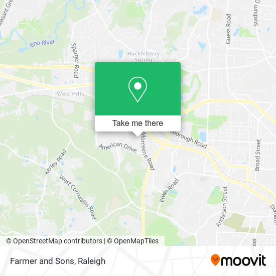 Farmer and Sons map