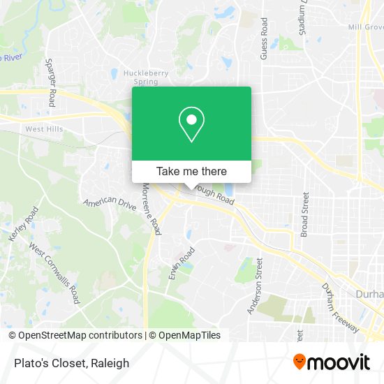 Mapa de Plato's Closet