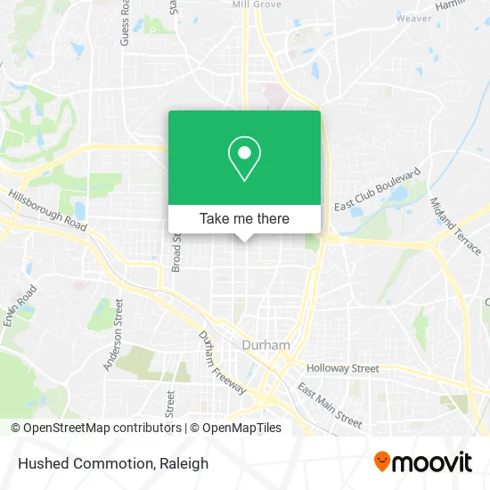 Hushed Commotion map