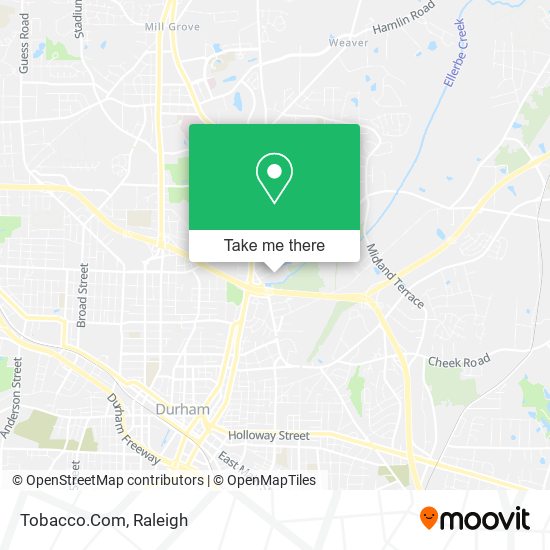 Tobacco.Com map