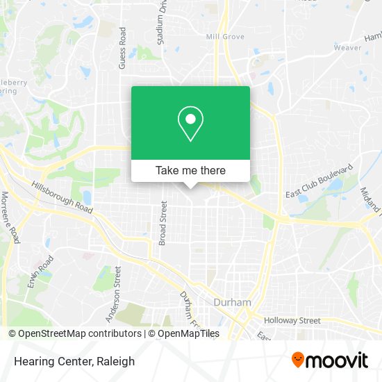 Mapa de Hearing Center