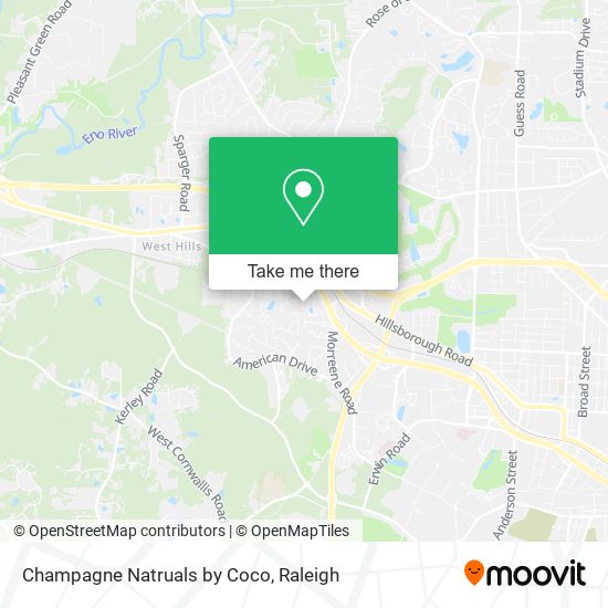 Champagne Natruals by Coco map