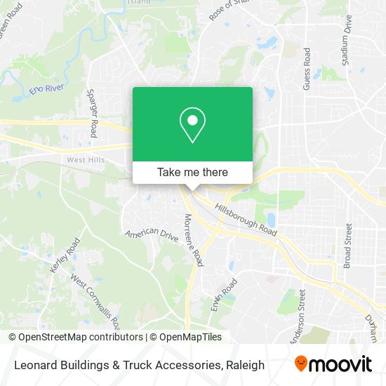 Mapa de Leonard Buildings & Truck Accessories