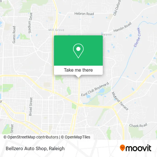 Bellzero Auto Shop map