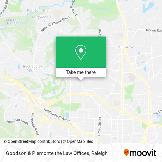 Goodson & Piemonte the Law Offices map