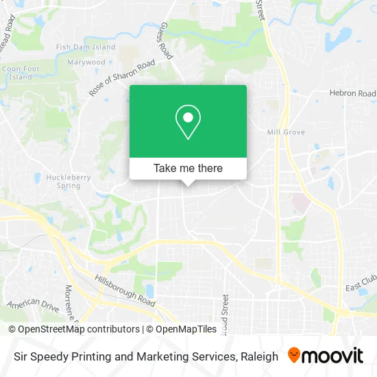 Sir Speedy Printing and Marketing Services map