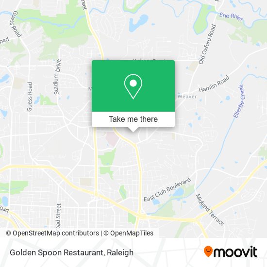 Golden Spoon Restaurant map