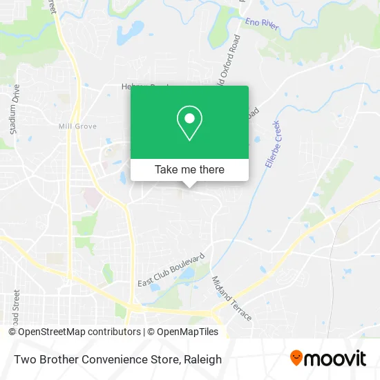 Two Brother Convenience Store map