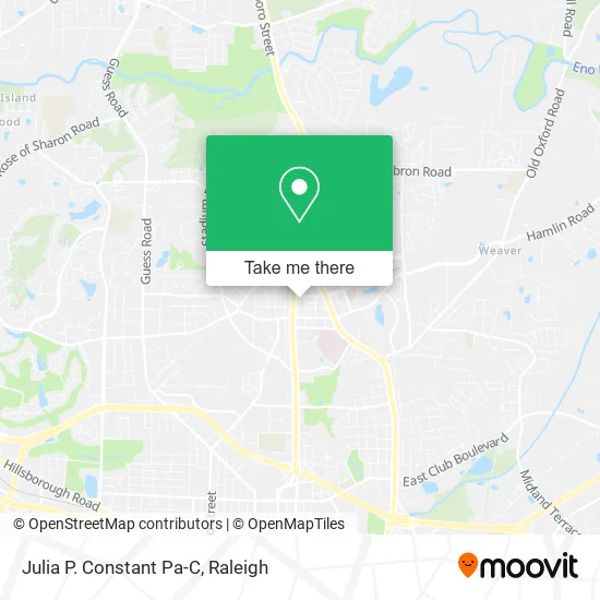 Julia P. Constant Pa-C map