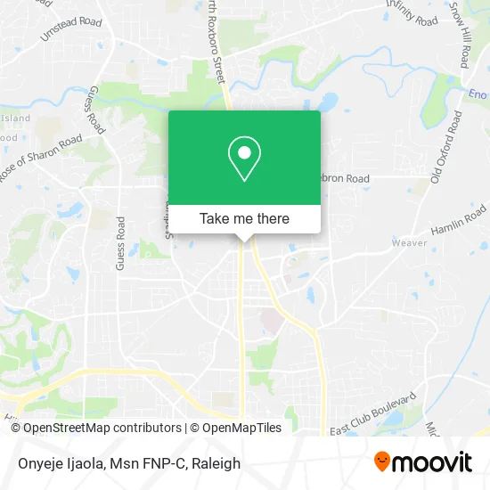 Onyeje Ijaola, Msn FNP-C map