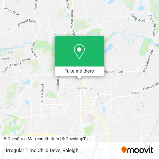 Irregular Time Child Deve map