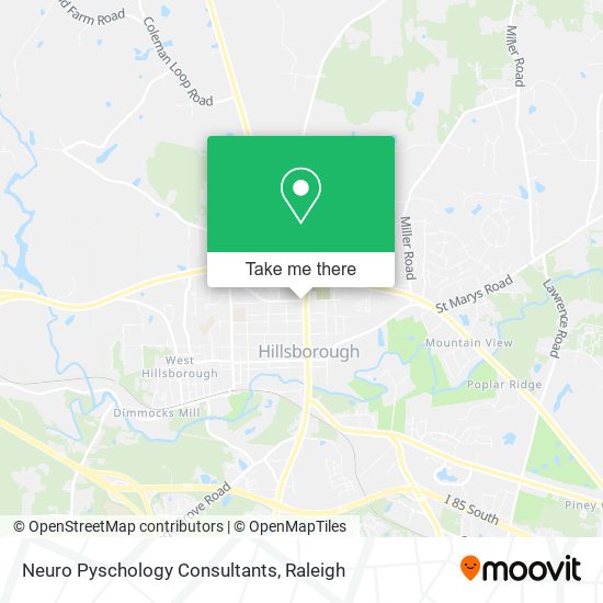 Neuro Pyschology Consultants map