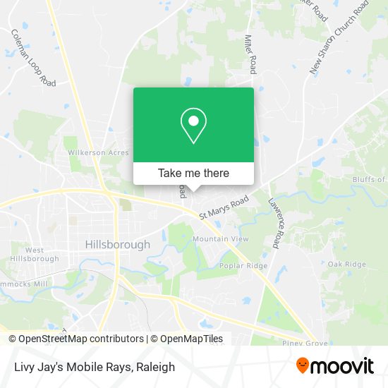 Livy Jay's Mobile Rays map