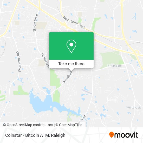 Mapa de Coinstar - Bitcoin ATM